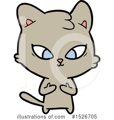 Royalty-Free (RF) Cat Clipart Illustration by lineartestpilot - Stock Sample #1526705