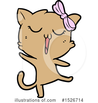Royalty-Free (RF) Cat Clipart Illustration by lineartestpilot - Stock Sample #1526714