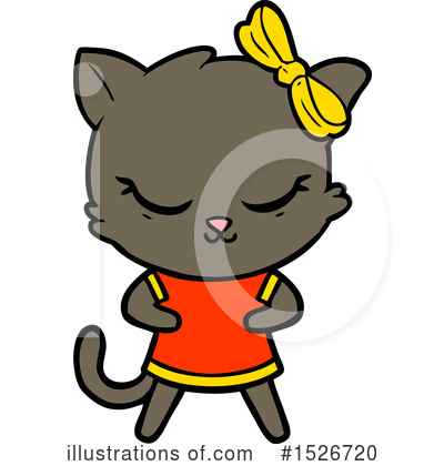 Royalty-Free (RF) Cat Clipart Illustration by lineartestpilot - Stock Sample #1526720