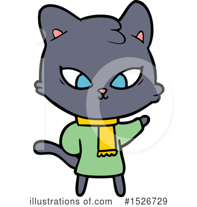 Royalty-Free (RF) Cat Clipart Illustration by lineartestpilot - Stock Sample #1526729