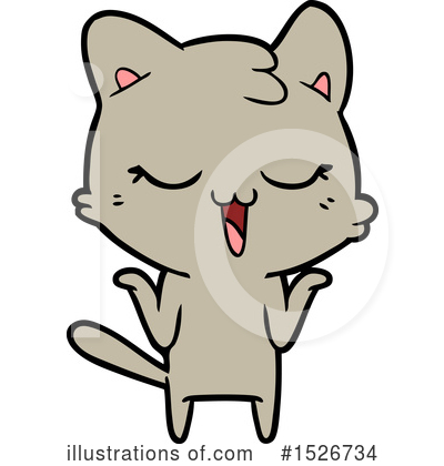 Royalty-Free (RF) Cat Clipart Illustration by lineartestpilot - Stock Sample #1526734