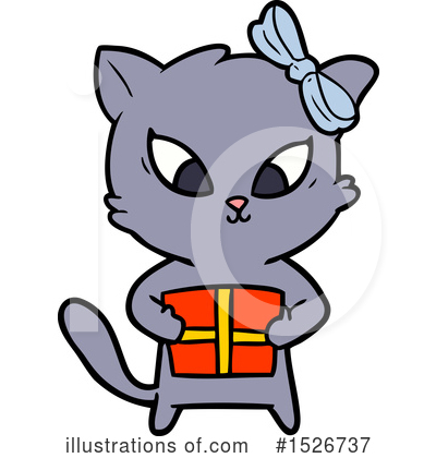 Royalty-Free (RF) Cat Clipart Illustration by lineartestpilot - Stock Sample #1526737
