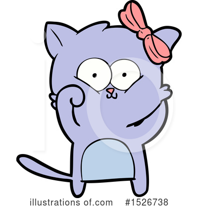 Royalty-Free (RF) Cat Clipart Illustration by lineartestpilot - Stock Sample #1526738