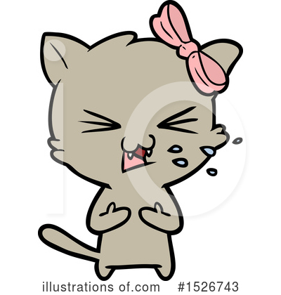 Royalty-Free (RF) Cat Clipart Illustration by lineartestpilot - Stock Sample #1526743