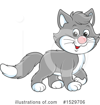Royalty-Free (RF) Cat Clipart Illustration by Alex Bannykh - Stock Sample #1529706