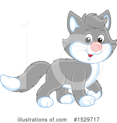 Royalty-Free (RF) Cat Clipart Illustration by Alex Bannykh - Stock Sample #1529717