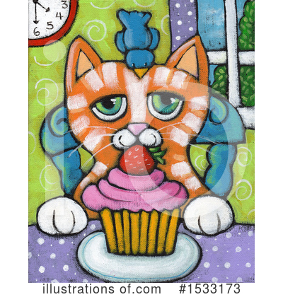 Cupcake Clipart #1533173 by Maria Bell