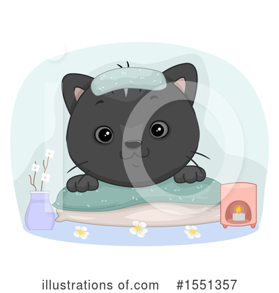 Royalty-Free (RF) Cat Clipart Illustration by BNP Design Studio - Stock Sample #1551357