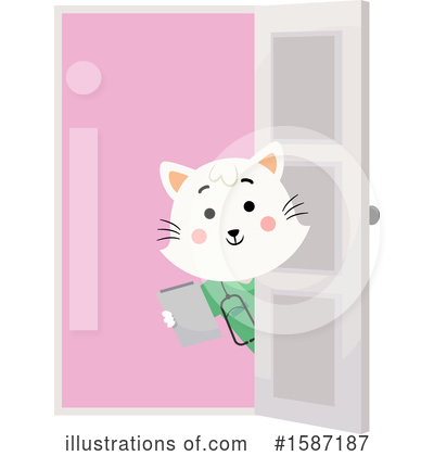 Royalty-Free (RF) Cat Clipart Illustration by BNP Design Studio - Stock Sample #1587187