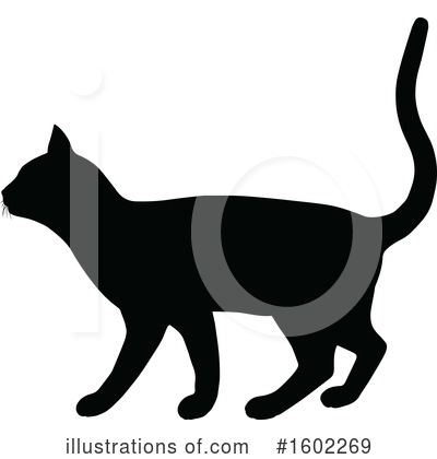 Royalty-Free (RF) Cat Clipart Illustration by AtStockIllustration - Stock Sample #1602269