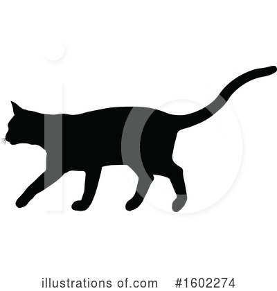 Royalty-Free (RF) Cat Clipart Illustration by AtStockIllustration - Stock Sample #1602274