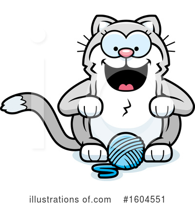 Royalty-Free (RF) Cat Clipart Illustration by Cory Thoman - Stock Sample #1604551