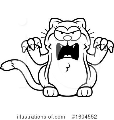 Royalty-Free (RF) Cat Clipart Illustration by Cory Thoman - Stock Sample #1604552