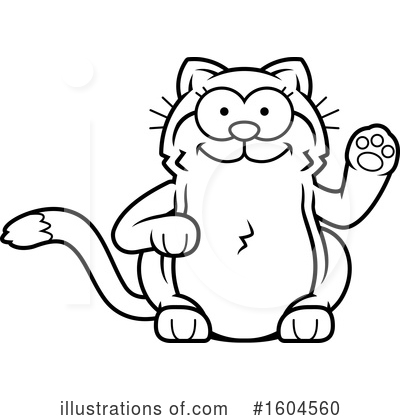 Royalty-Free (RF) Cat Clipart Illustration by Cory Thoman - Stock Sample #1604560