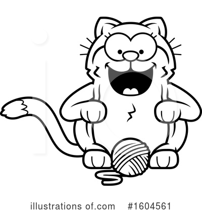 Royalty-Free (RF) Cat Clipart Illustration by Cory Thoman - Stock Sample #1604561