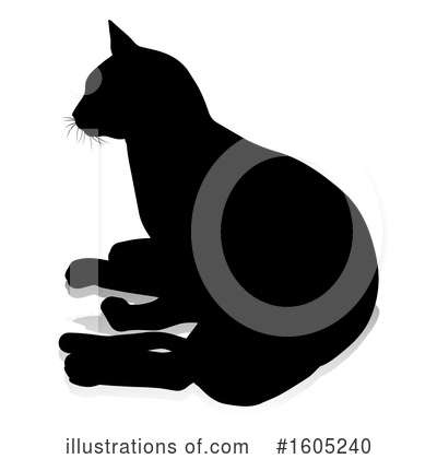 Royalty-Free (RF) Cat Clipart Illustration by AtStockIllustration - Stock Sample #1605240