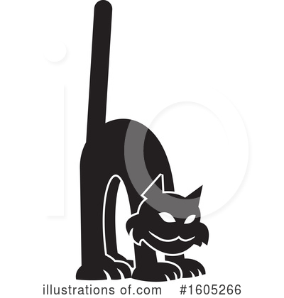 Royalty-Free (RF) Cat Clipart Illustration by Johnny Sajem - Stock Sample #1605266