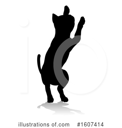 Royalty-Free (RF) Cat Clipart Illustration by AtStockIllustration - Stock Sample #1607414