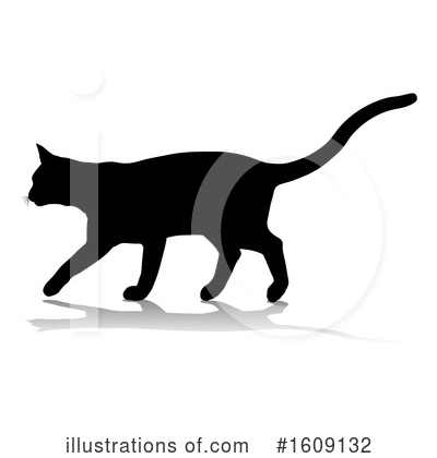 Royalty-Free (RF) Cat Clipart Illustration by AtStockIllustration - Stock Sample #1609132