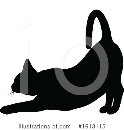 Royalty-Free (RF) Cat Clipart Illustration by AtStockIllustration - Stock Sample #1613115