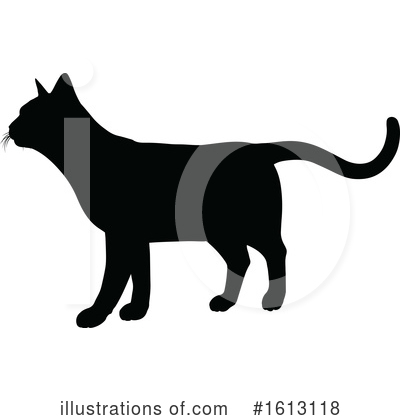 Royalty-Free (RF) Cat Clipart Illustration by AtStockIllustration - Stock Sample #1613118
