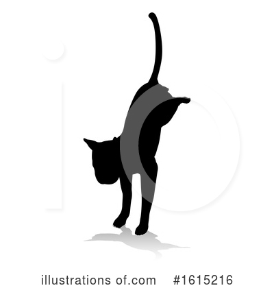 Royalty-Free (RF) Cat Clipart Illustration by AtStockIllustration - Stock Sample #1615216