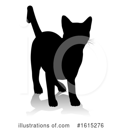Royalty-Free (RF) Cat Clipart Illustration by AtStockIllustration - Stock Sample #1615276