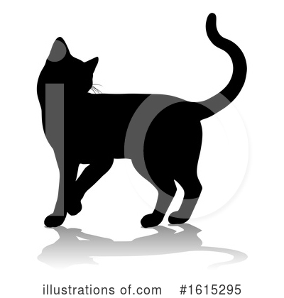 Royalty-Free (RF) Cat Clipart Illustration by AtStockIllustration - Stock Sample #1615295