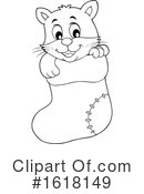 Cat Clipart #1618149 by visekart