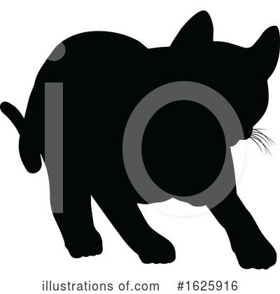 Royalty-Free (RF) Cat Clipart Illustration by AtStockIllustration - Stock Sample #1625916