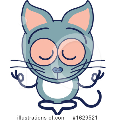Royalty-Free (RF) Cat Clipart Illustration by Zooco - Stock Sample #1629521