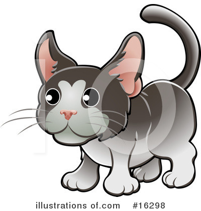 Kitty Clipart #16298 by AtStockIllustration
