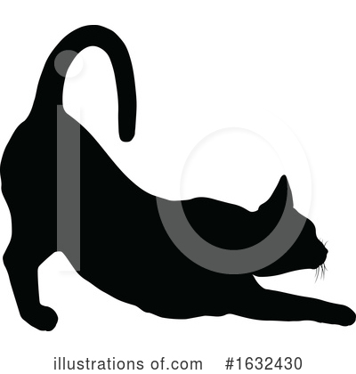 Royalty-Free (RF) Cat Clipart Illustration by AtStockIllustration - Stock Sample #1632430