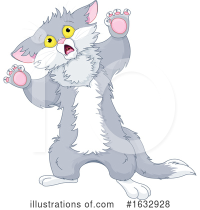 Royalty-Free (RF) Cat Clipart Illustration by Pushkin - Stock Sample #1632928