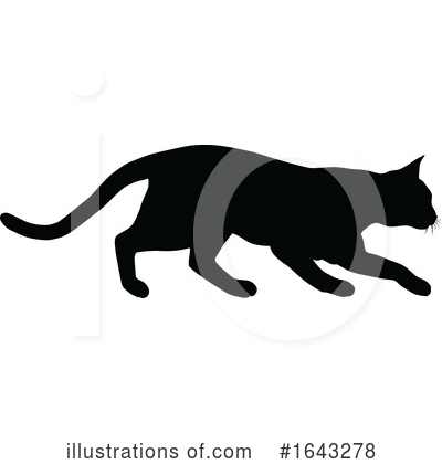 Royalty-Free (RF) Cat Clipart Illustration by AtStockIllustration - Stock Sample #1643278