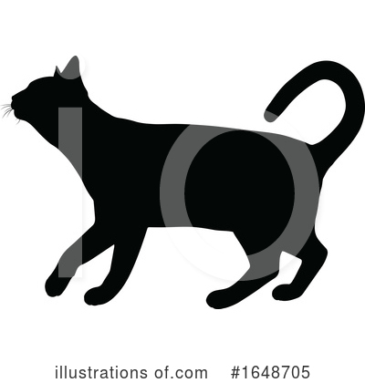 Royalty-Free (RF) Cat Clipart Illustration by AtStockIllustration - Stock Sample #1648705