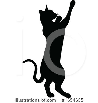 Royalty-Free (RF) Cat Clipart Illustration by AtStockIllustration - Stock Sample #1654635