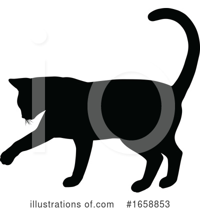 Royalty-Free (RF) Cat Clipart Illustration by AtStockIllustration - Stock Sample #1658853