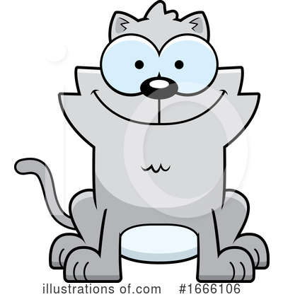 Royalty-Free (RF) Cat Clipart Illustration by Cory Thoman - Stock Sample #1666106