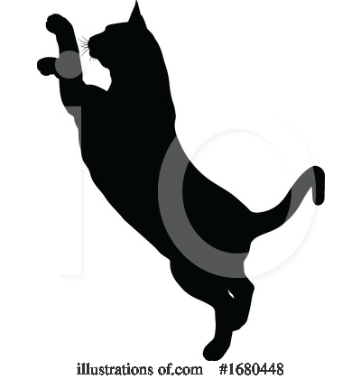 Royalty-Free (RF) Cat Clipart Illustration by AtStockIllustration - Stock Sample #1680448