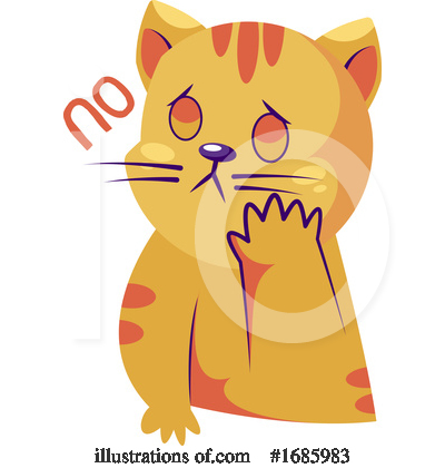 Royalty-Free (RF) Cat Clipart Illustration by Morphart Creations - Stock Sample #1685983