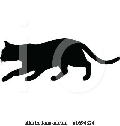Royalty-Free (RF) Cat Clipart Illustration by AtStockIllustration - Stock Sample #1694824