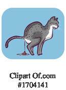 Cat Clipart #1704141 by BNP Design Studio