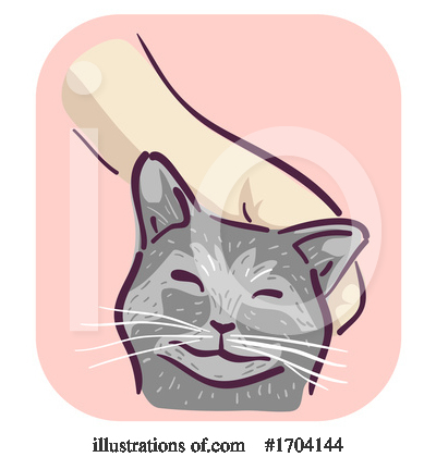 Royalty-Free (RF) Cat Clipart Illustration by BNP Design Studio - Stock Sample #1704144