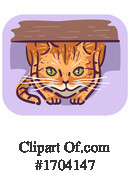 Cat Clipart #1704147 by BNP Design Studio