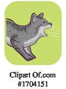 Cat Clipart #1704151 by BNP Design Studio
