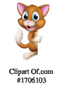 Cat Clipart #1706103 by AtStockIllustration
