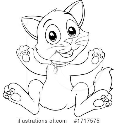 Royalty-Free (RF) Cat Clipart Illustration by AtStockIllustration - Stock Sample #1717575