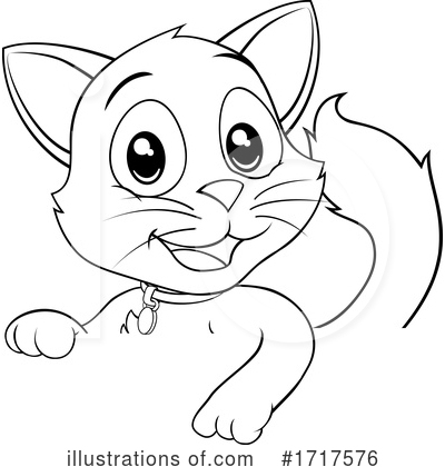 Royalty-Free (RF) Cat Clipart Illustration by AtStockIllustration - Stock Sample #1717576