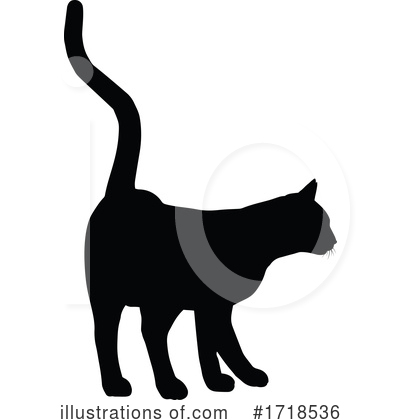 Royalty-Free (RF) Cat Clipart Illustration by AtStockIllustration - Stock Sample #1718536